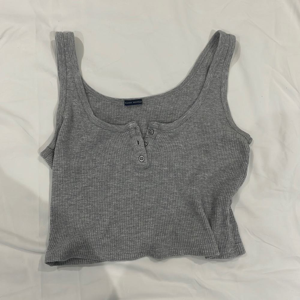 adorable brandy cropped tank top
